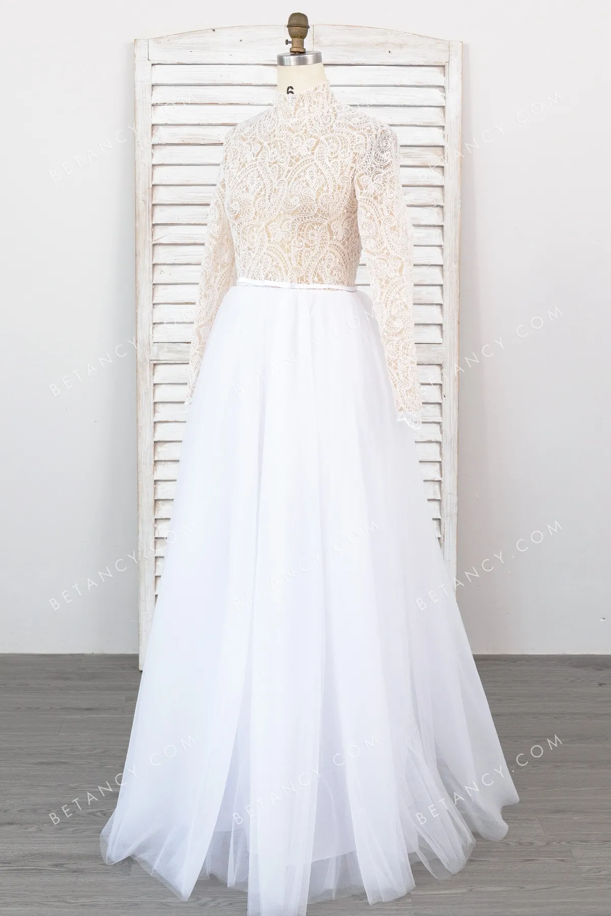 high neck long sleeve wedding dress high neck long sleeve wedding dress